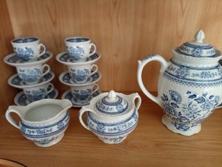 Juego café/té inglés "Wood & Sons Burslem"