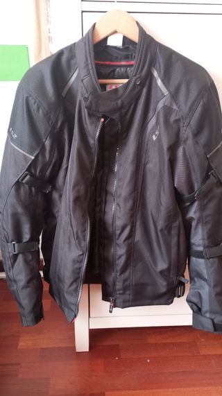 Chaqueta moto hombre 