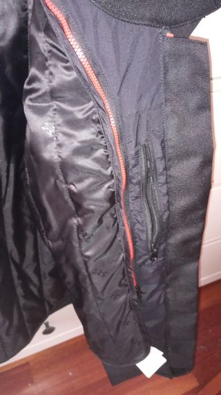 Chaqueta moto hombre 