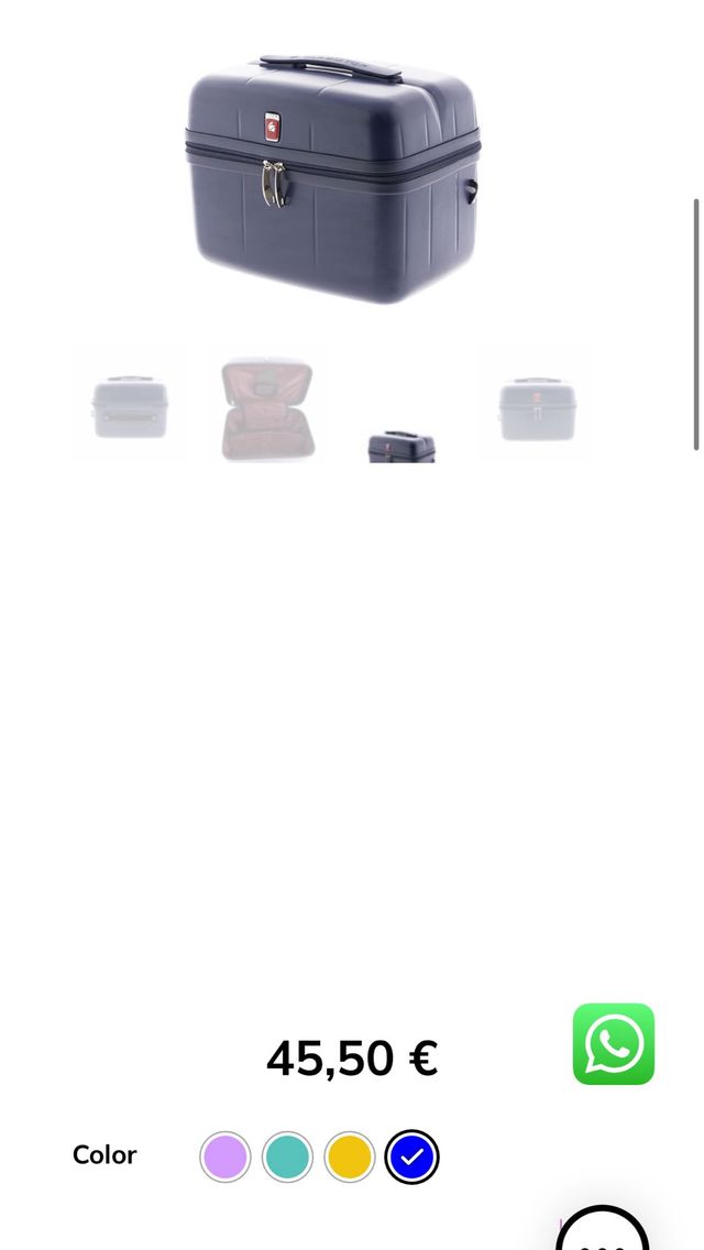 Borsa da toilette blu Gladiator Magic