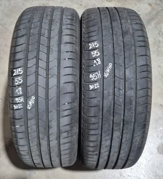 VENDO 2 NEUMATICOS 215 55 18 99V