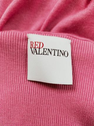 Abito maglia rosa