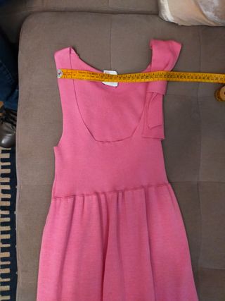 Abito maglia rosa
