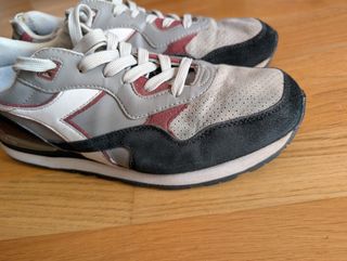 Diadora N-92 - Zapatillas Gris/Negras Talla 45.5