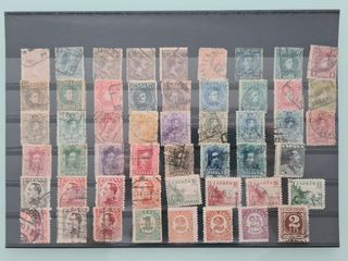 Lote de sellos Alfonso XIII