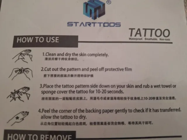 Tatuaje temporal leona familia