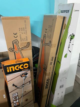 Desbrozadora cortadora hierva buena nueva gasolina