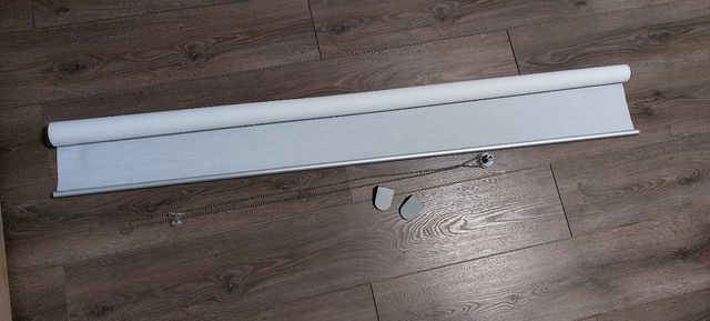 Tende a rullo bianche in tessuto - 2x1m