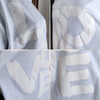 Burberry Camiseta LOVE Mujer Algodón Talla L