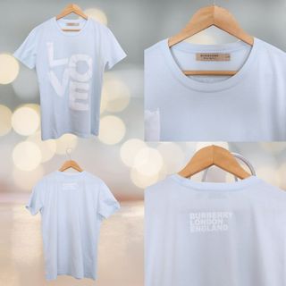 Burberry Camiseta LOVE Mujer Algodón Talla L