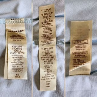 Burberry Camiseta LOVE Mujer Algodón Talla L