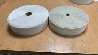 Cinta para cortinas - 2 rollos de 150 metros.
