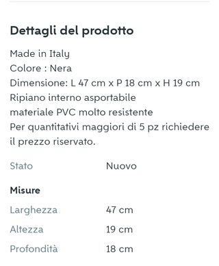 Cassetta porta attrezzi Nuova!
