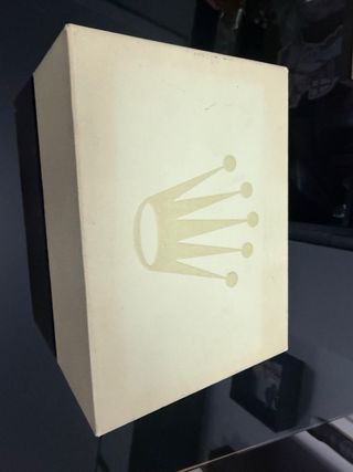 Caja original del reloj Rolex - estuche verde