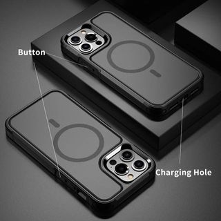 Funda Magnética Grado Militar iphone 16 Pro Max