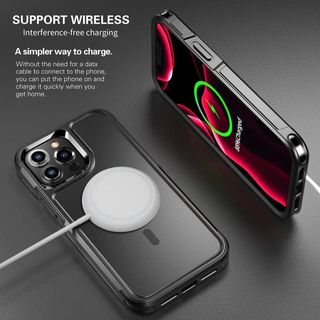 Funda Magnética Grado Militar iphone 16 Pro Max