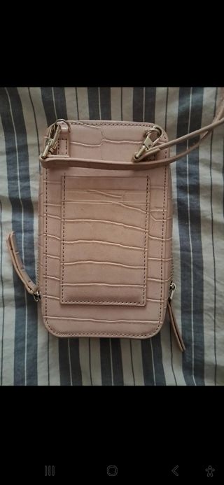 Bolso bandolera Parfois rosa NUEVO 