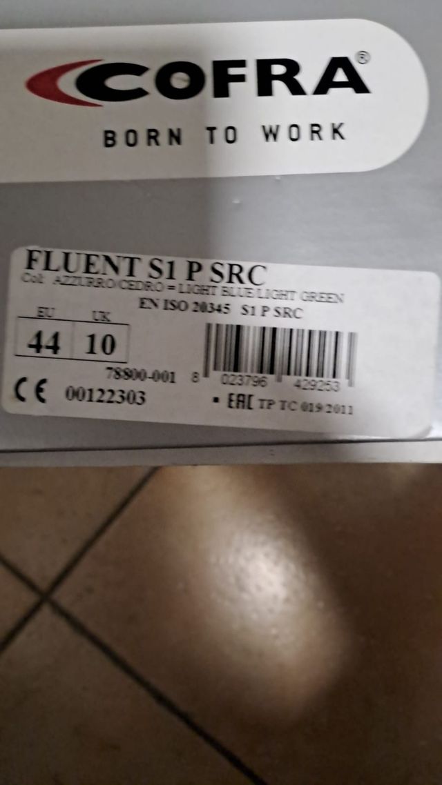 Scarpe Cofra Fluent S1P SRC 44