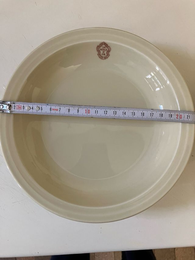 Servizio piatti limoge Haviland beige