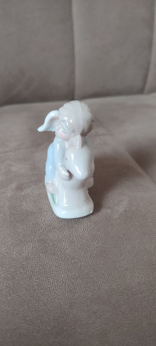 Angioletto su Cavallo - Ceramica