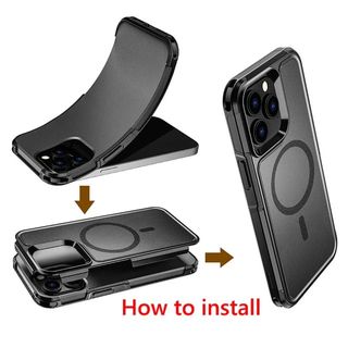 Funda Magnética Grado Militar iPhone 16 Plus