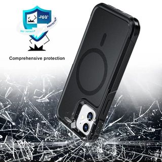 Funda Magnética Grado Militar iPhone 16 Plus