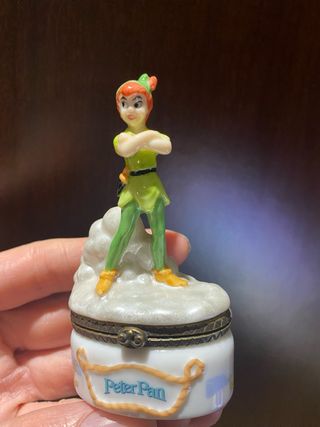 Carillon Peter Pan in porcellana in edizione limitata