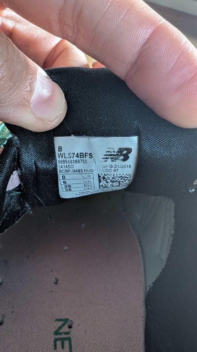 Zapatillas New Balance 574 Mujer