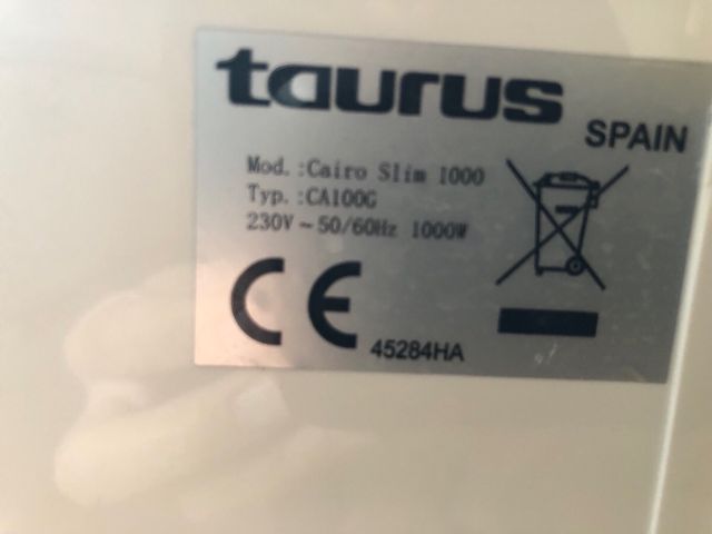 Estufa Taurus 1000W