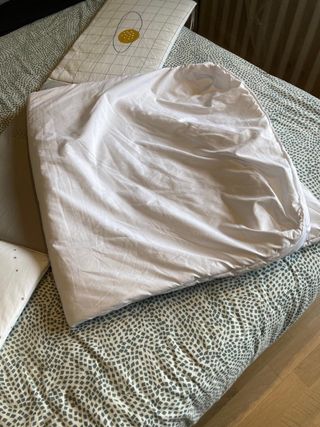 Cuna colecho bebé blanco