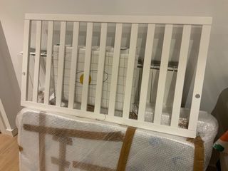 Cuna colecho bebé blanco