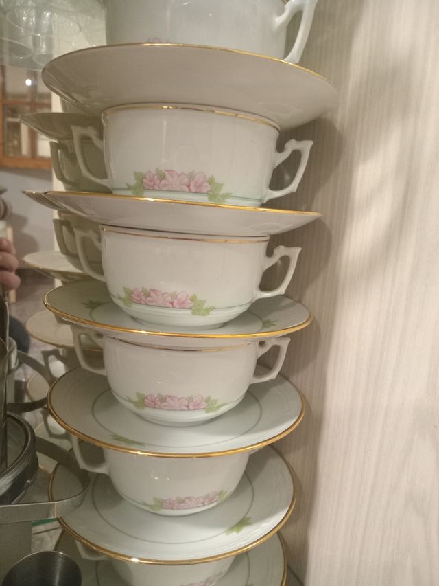 Juego tazas Nasiko Porcelana