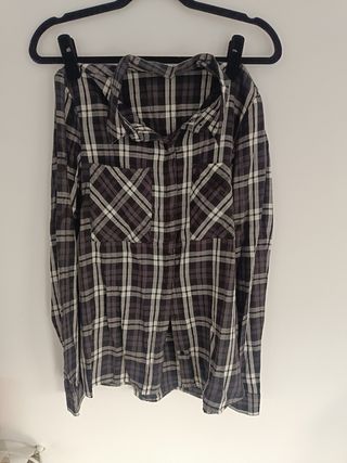 Camisa VILA cuadros mujer talla S