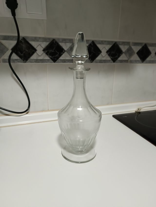 RECIPIENTE DE CRISTAL DECORACIÓN