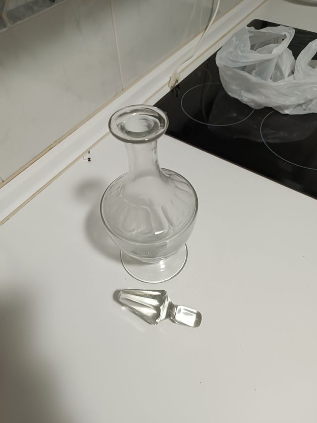 RECIPIENTE DE CRISTAL DECORACIÓN