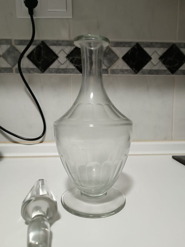 RECIPIENTE DE CRISTAL DECORACIÓN