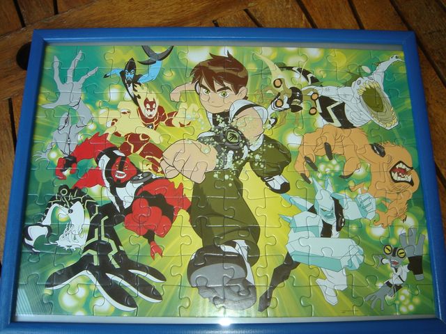 PUZZLE BEN 10 + 10 TRANSFORMACIONES