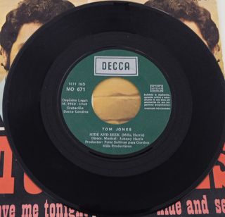 TOM JONES - Love me tonight 1969 single