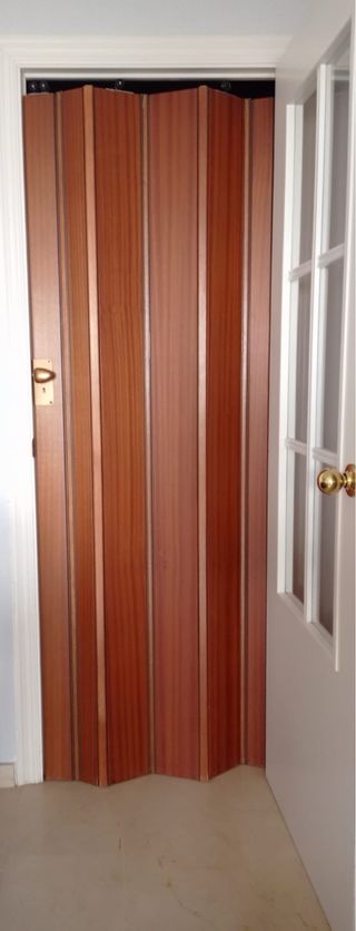 Puerta plegable madera - 4 hojas