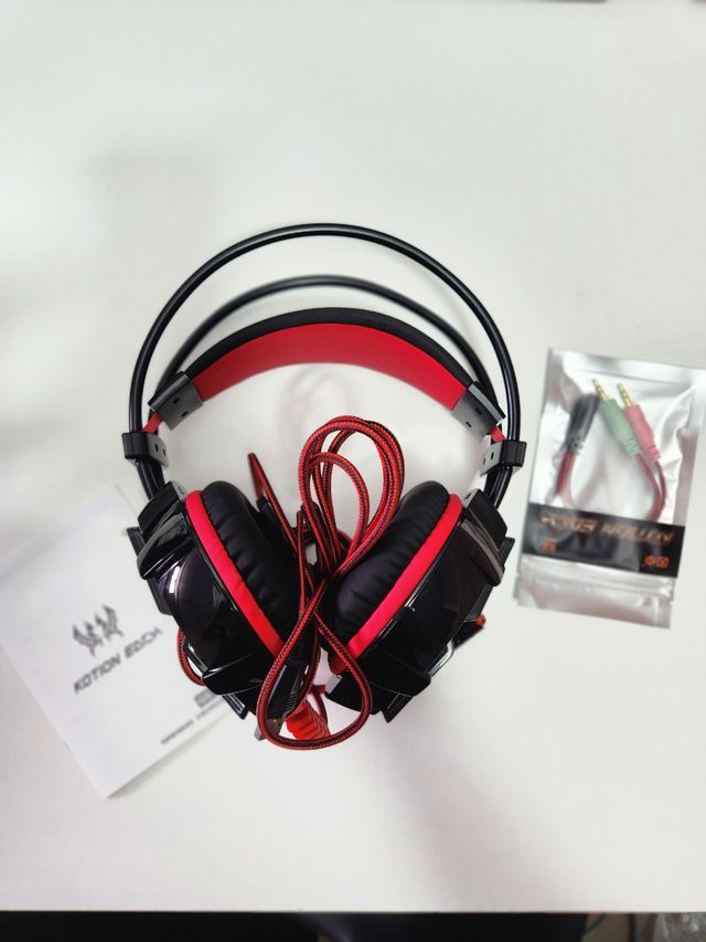 Auriculares Cascos Gaming Headset  Kotion Each Gs7
