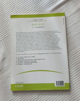 Libri Biologia di Campbell-Reece ed.Pearson