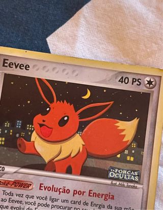 Card Pokémon Eevee - 40 PS