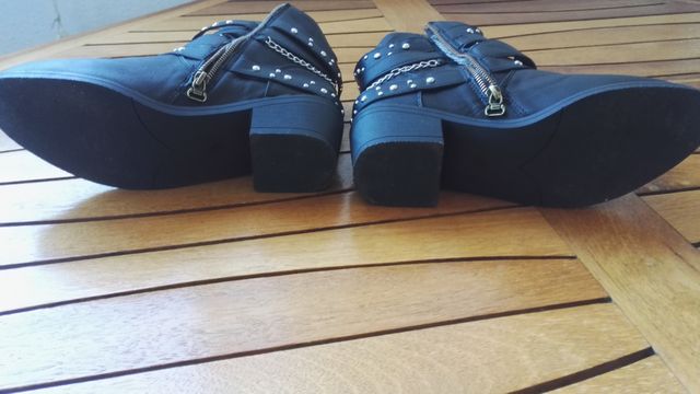 BOTINES MUJER N.o37 NEGRAS