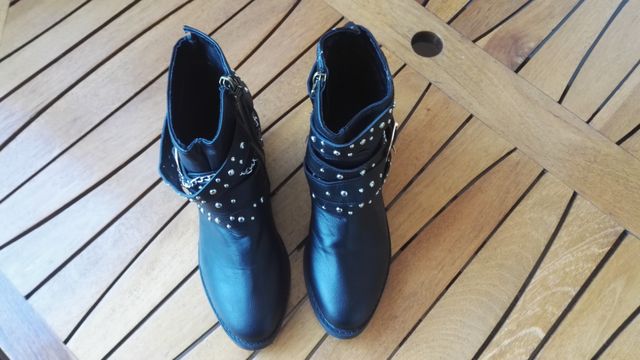 BOTINES MUJER N.o37 NEGRAS