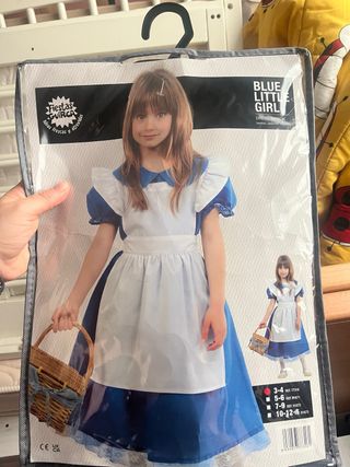 Disfraz niña Azul