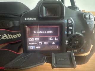 Camara fotos CANON REFLEX 1100d