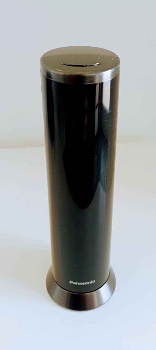 Teléfono inalámbrico Panasonic negro