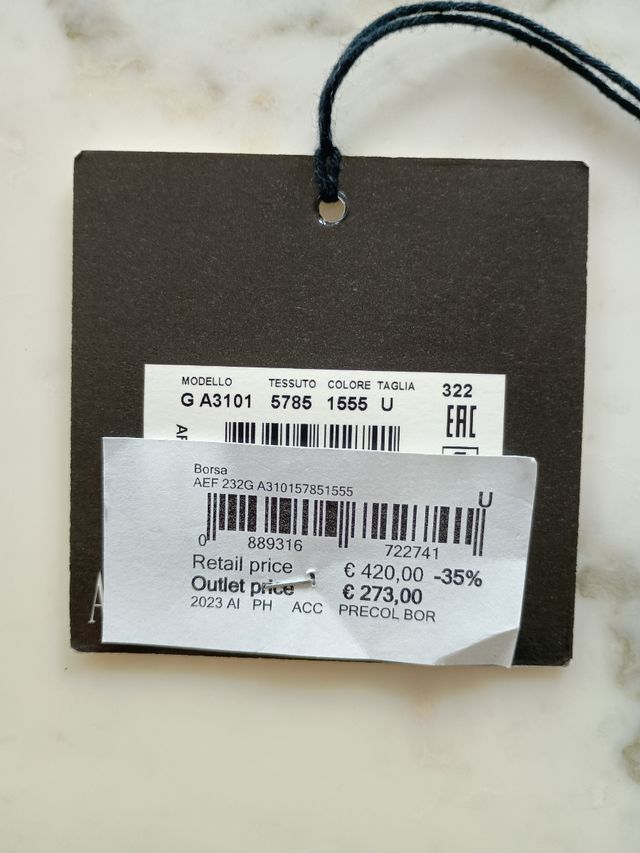 Borsa Philosophy Lorenzo Serafini NUOVA