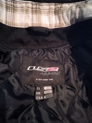 Chaqueta de moto mujer