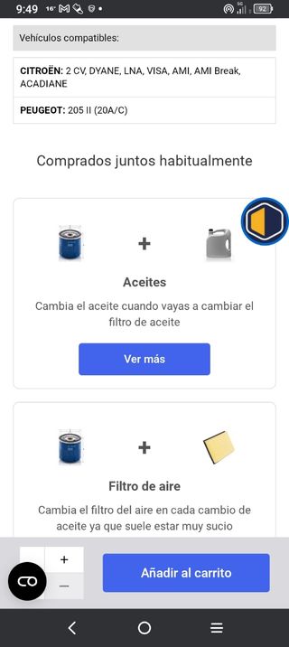 Filtro de aceite para citroen Mann Filter W712/9 2